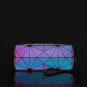 Pryzm 'Holographic & Reflective' Makeup Bag And Pencil Case - Medium Bag